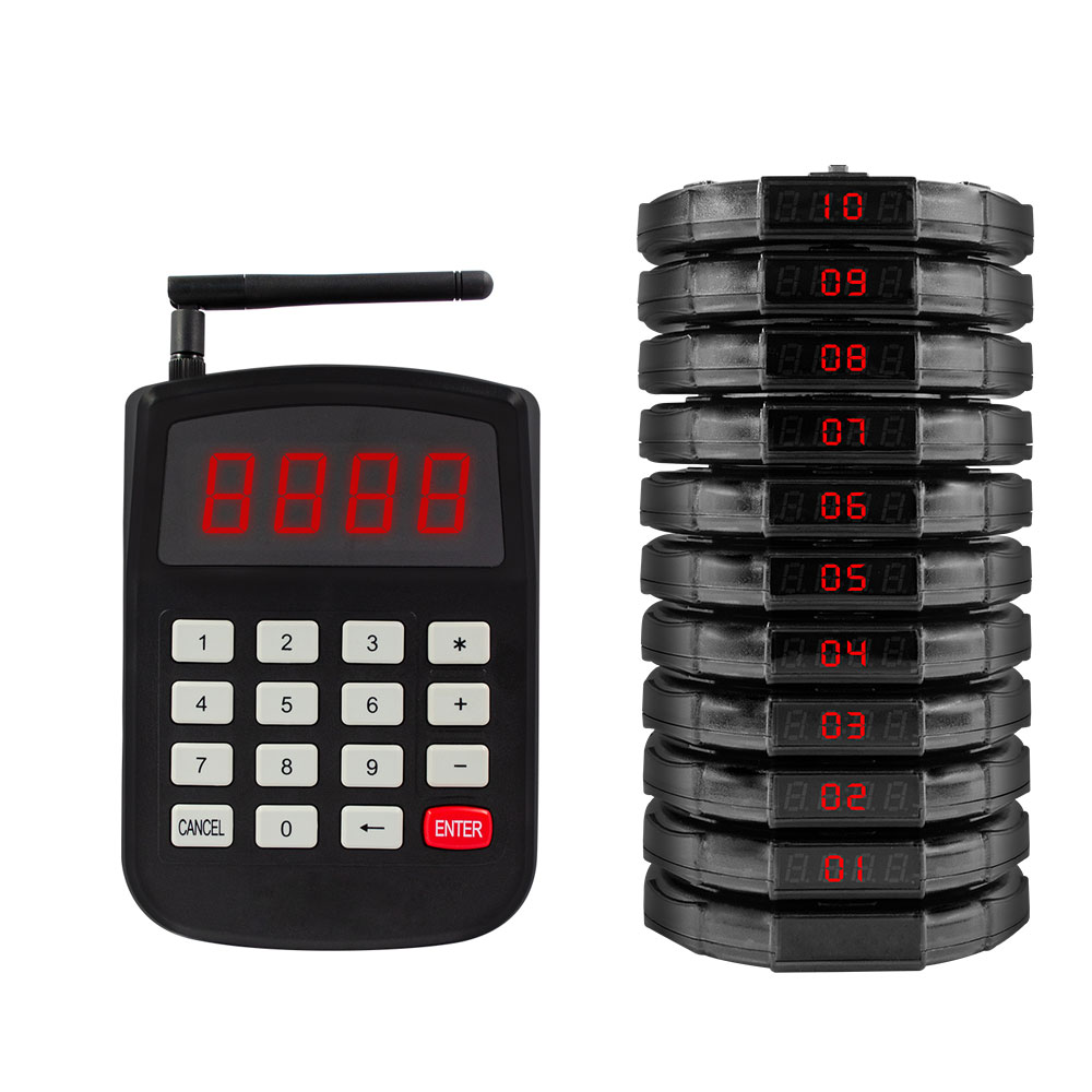 CTP200 Pager System in Black Color