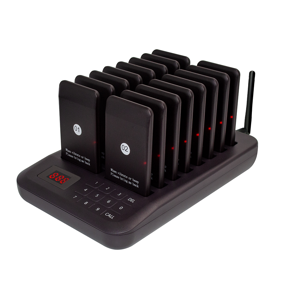 CTP302 Vibrating Pager Touchable Wireless Pager System for Restaurant